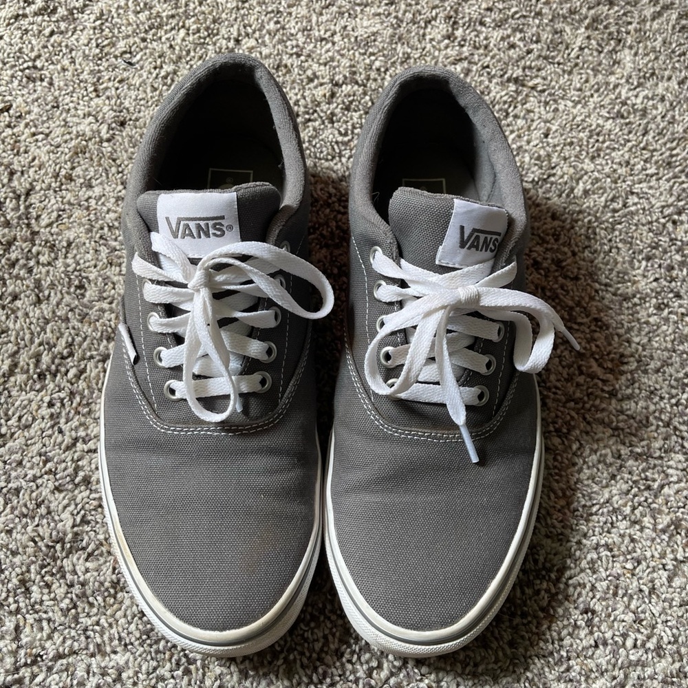 Gray Vans Shoes